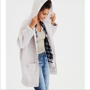 American Eagle Sherpa Hoodie